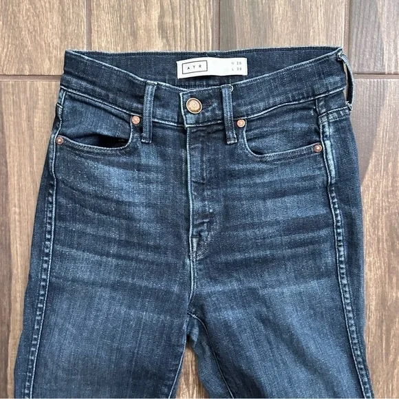 AYR The Riser High Rise Skinny Jeans in Psychic City Wash Sz 26 - Picture 4 of 10